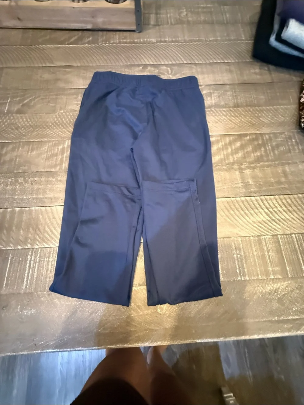 Nike Boys/girls Navy Blue Swoosh Track Joggers